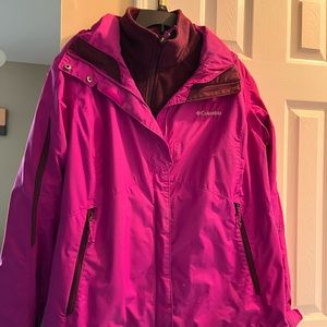Ladies 2 piece Columbia jacket